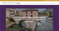 Desktop Screenshot of gareroutieremillau.com