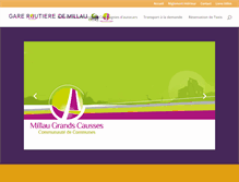 Tablet Screenshot of gareroutieremillau.com